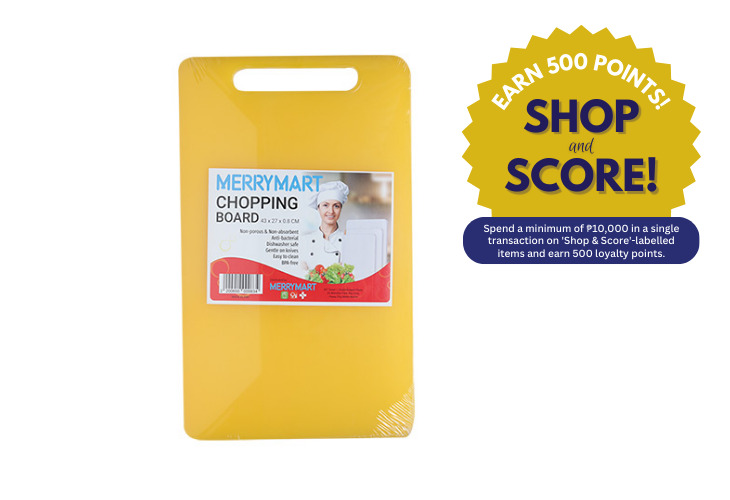 MerryMart Basic Chopping Board 47x27x8 (Shop & Score 500!)