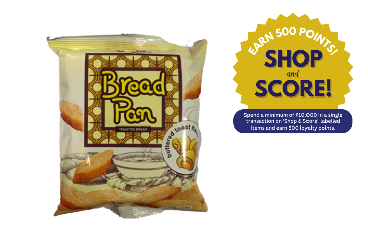 Oishi Bread Pan Buttered Toast 24g (Shop & Score 500!)