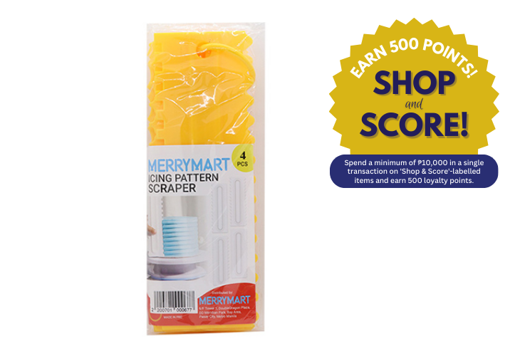 Icing Pattern Scraper Set (Shop & Score 500!)