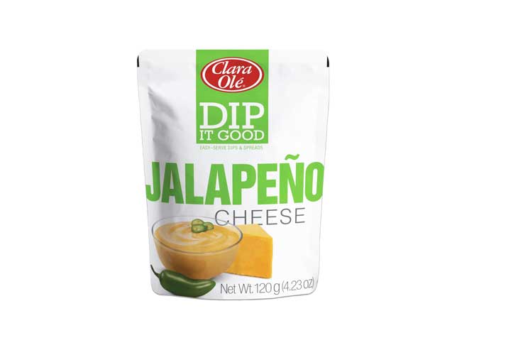 Clara Ole Jalapeño Cheese Dip It Good 120g