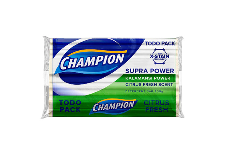 Champion Detergent Bar Citrus 130g