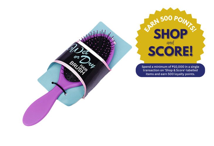 MerryMart Wet or Dry Hair Brush (Shop & Score 500!)