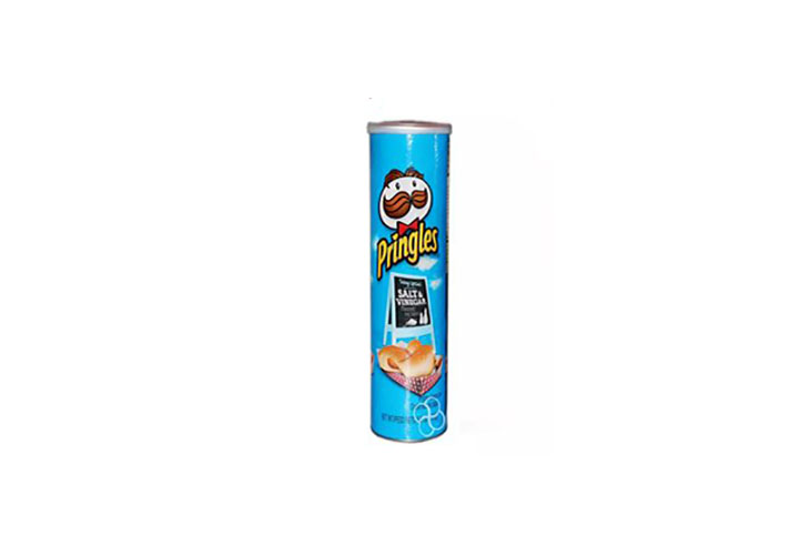 Pringles Original Potato Chips 107g - Classic Salted Crispy & Crunchy Snack  F/S