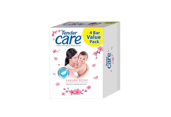 Tender Care Body Soap Sakura 60g by 4's