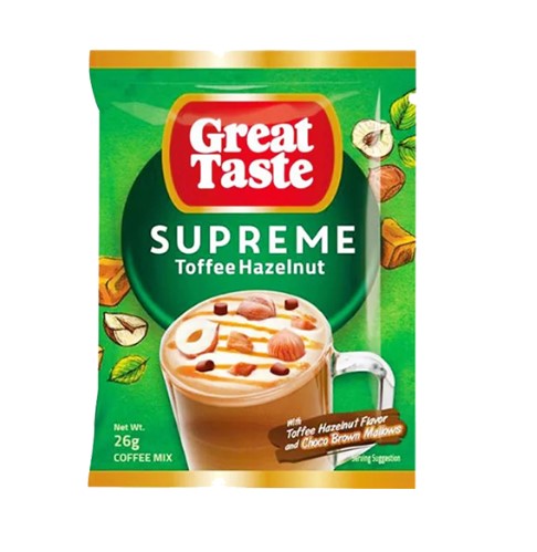 Great Taste Supreme Toffee Hazelnut 26g