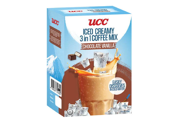 UCC 3in1 Iced Creamy Chocolate Vanilla 250g