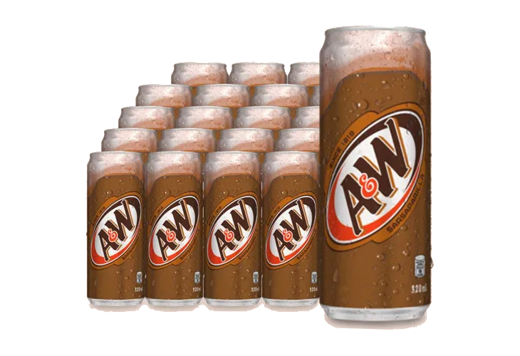 A&W Can 320ml x 24