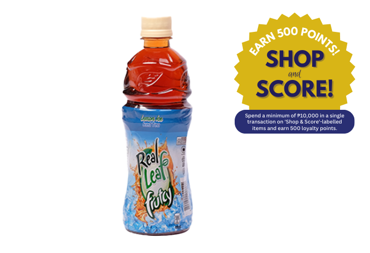 Real Leaf Fruitcy Lemon Ice 480ml (Shop & Score 500!)