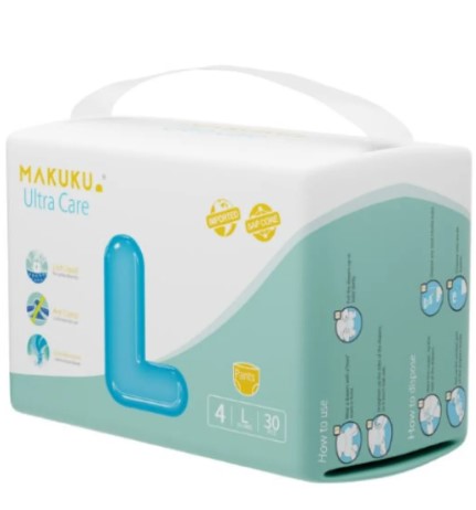 Makuku Buy1get2nd at 50% off Air Diapers Ultra Care Tape Pants L