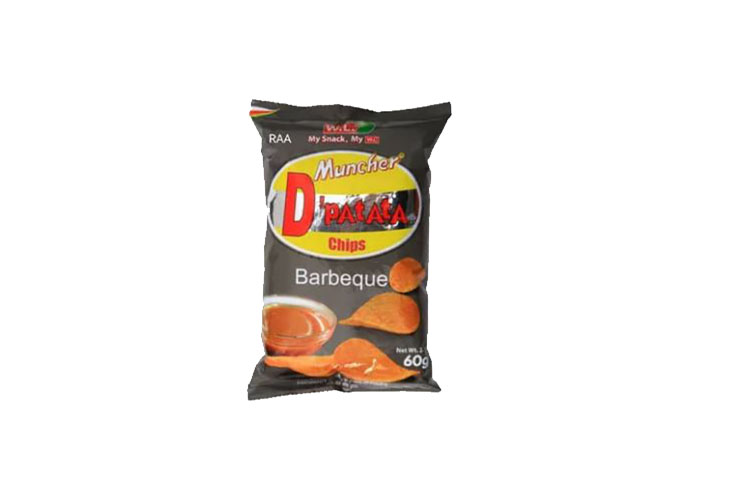 W.L. Muncher D'Patata Chips BBQ 60g