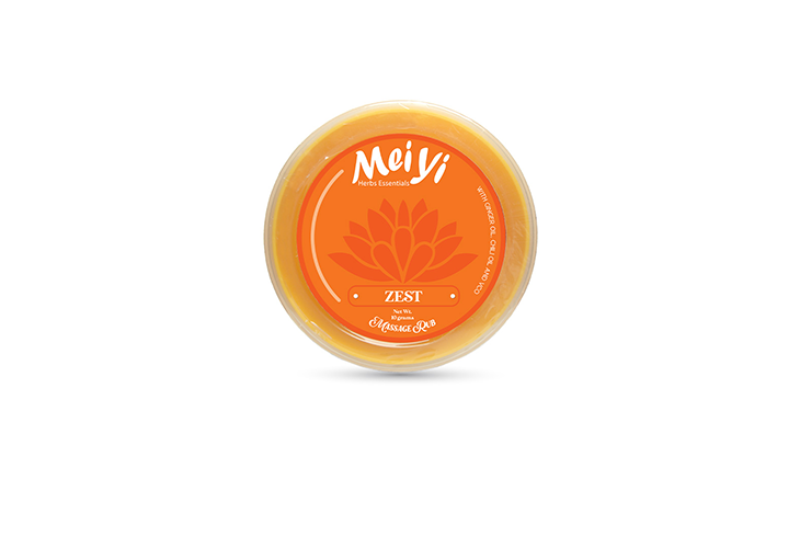 Meiyi Herbs Essentials Massage Rub Zest 10g