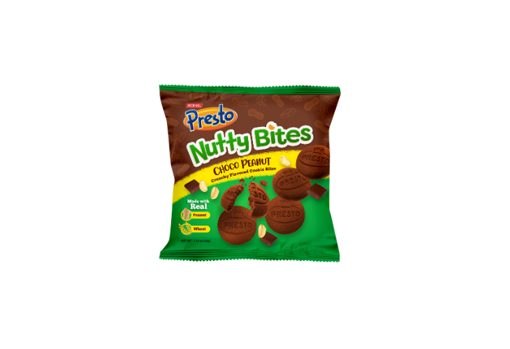 J&J Presto Nutty Bites Choco Peanut 32g
