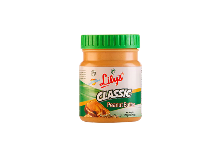 Lilys Classic Peanut Butter 170g