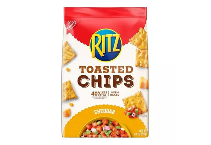 Nabisco Ritz Toasted Chips Cheddar 8.1oz