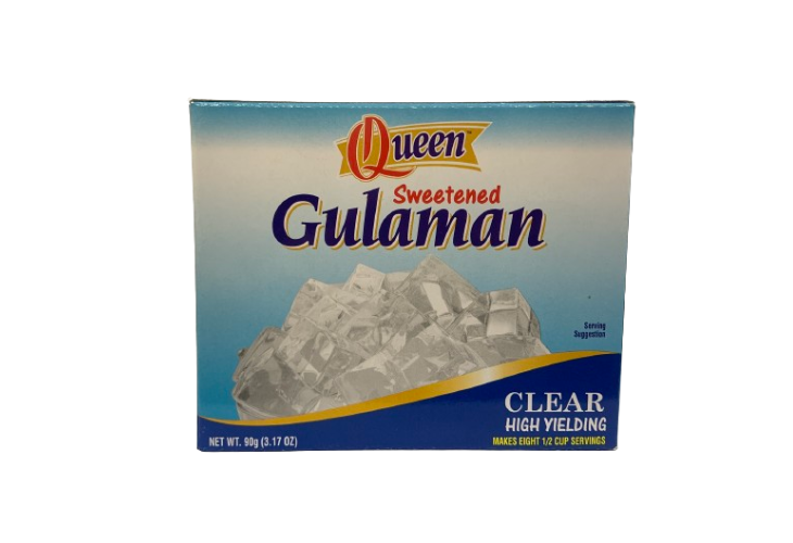 Queen Sweetened Gulaman Clear 90g