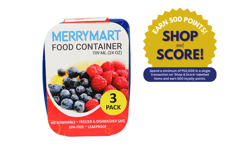 MerryMart Microwave Food Storage 709ml (Shop & Score 500!)