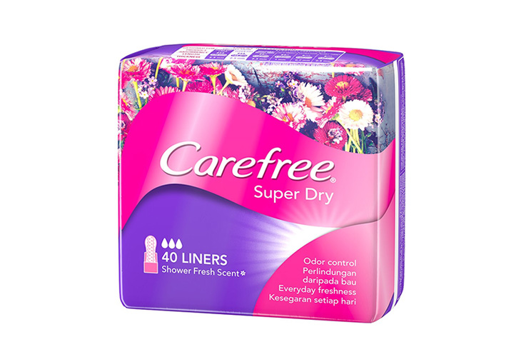 Buy Carefree Super Dry Panty Liners Pack of 2 Online