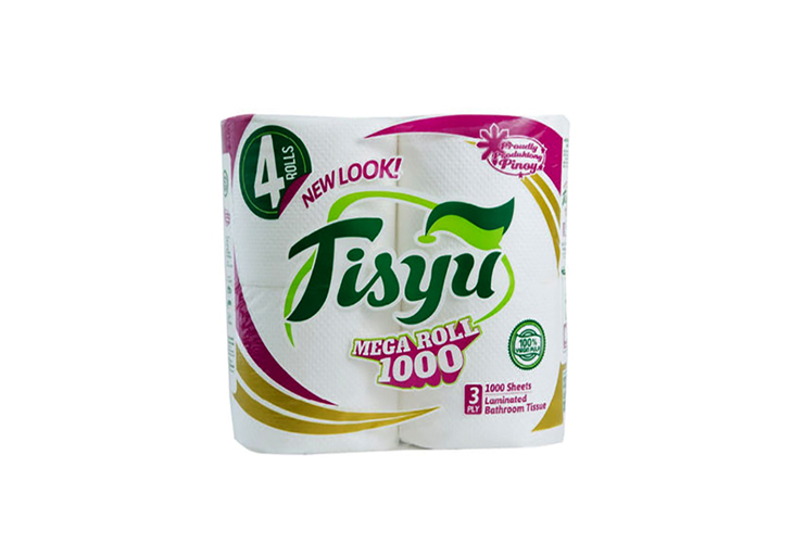 Tisyu Mega Bathroom Tissue 3 Ply