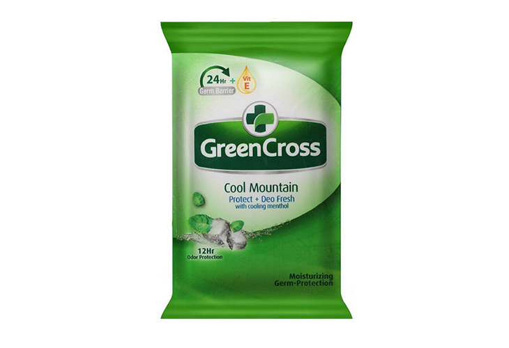 Green Cross Cool Mountain Moist Protection Bar Soap 55g