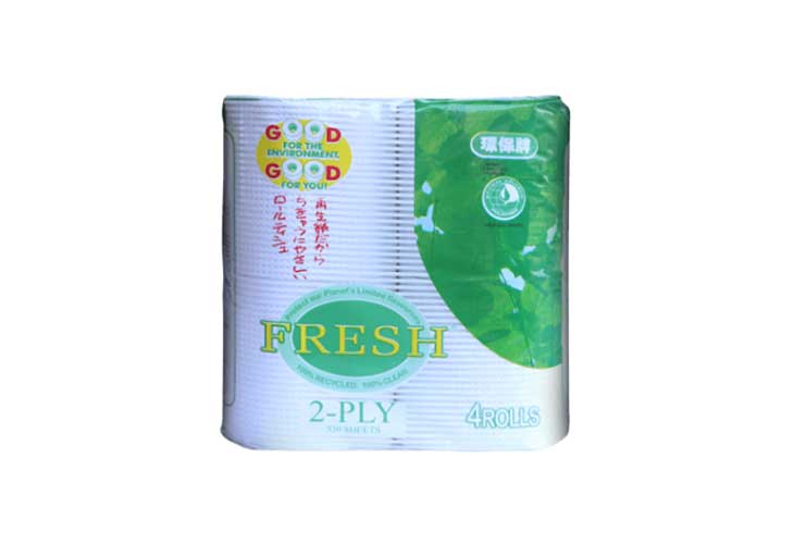 Fresh Bathroom Jumbo Pack 2 Ply 260 Pulls