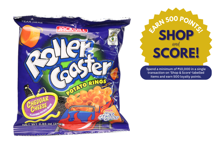 Roller Coaster Cheddar Cheese 24g (Shop & Score 500!)