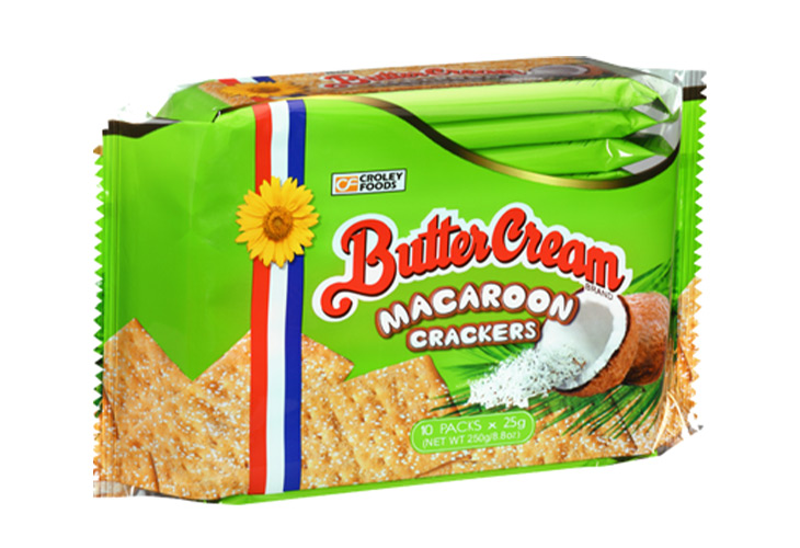 Croley Foods Butter Cream Macaroon 25g 10s