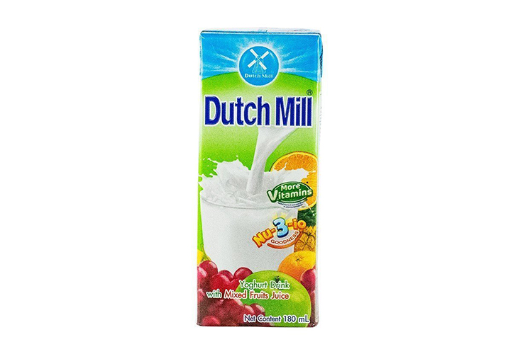 Dutch Mill Youghurt Mixed Fruits 180ml