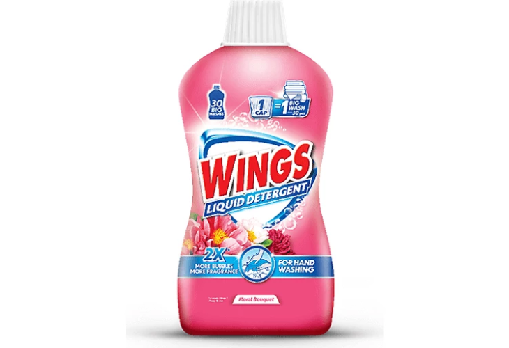 Wings Liquid Detergent Floral Bouquet 700ml