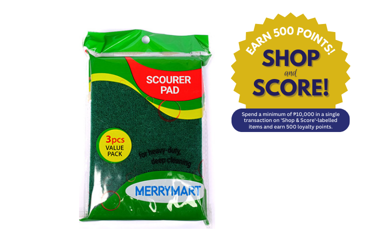 MerryMart Scourer Pad 3s (Shop & Score 500!)