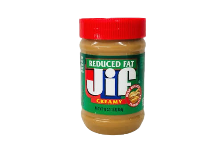 JIF Reduced Fat Creamy Peanut Butter 16oz