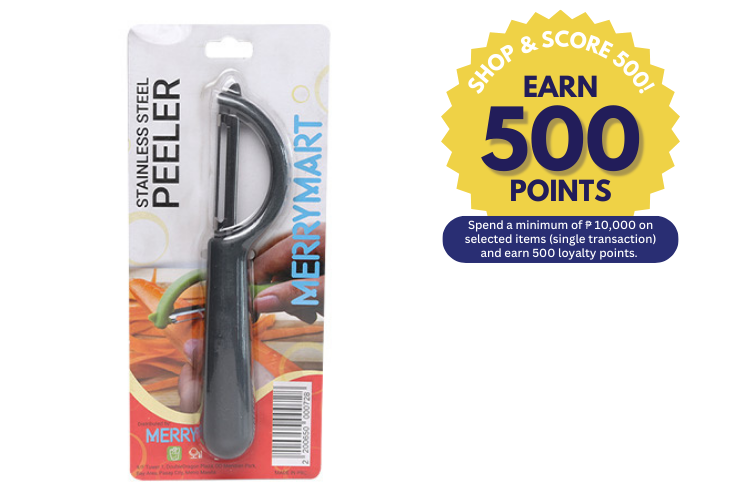 MerryMart Stainless Steel Peeler (Shop & Score 500!)