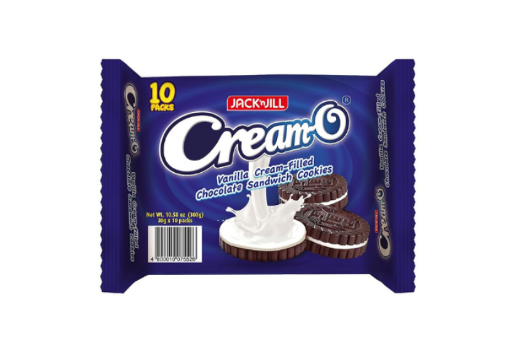 J&J Cream-O Vanilla Polybag 30g 10s