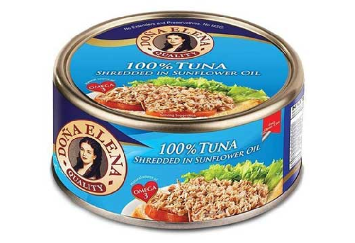 Doña Elena 100% Tuna Shredded in Sunflower Oil 185g