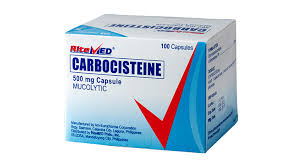 RiteMed Carbocisteine 500mg Capsule 100s