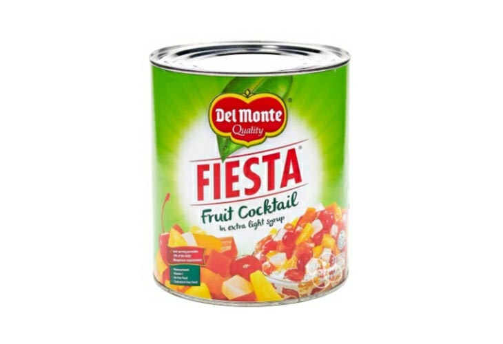 Del Monte Fiesta Fruit Cocktail Extra Light Syrup 3.033g