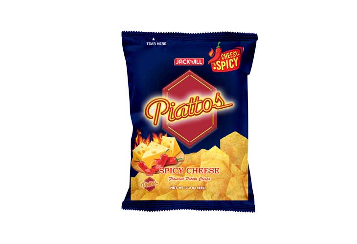 Piattos Family Size - Spicy Cheese 85g