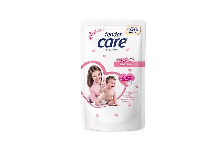 Tender Care Sakura Body Wash 600ml (Doy)