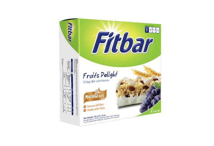 Fitbar Multipack Fruit 22g5s