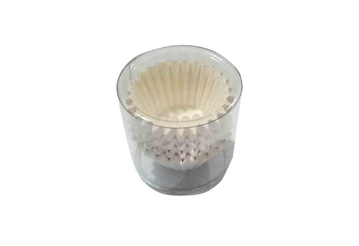 Thomas Baking Cups White 8cm