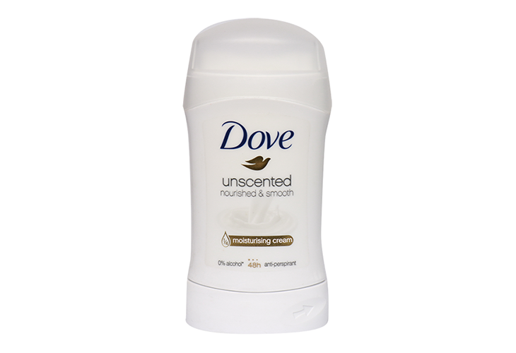 Dove Stick Unscented Women 40g