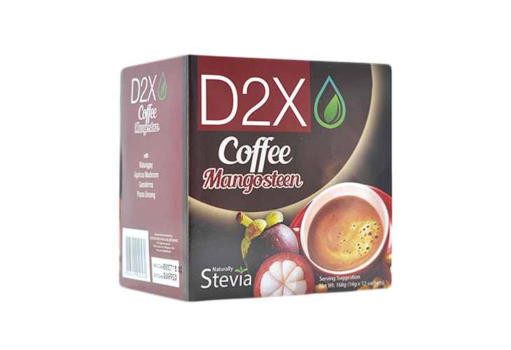 D2X Coffee Mangosteen 14g-12s