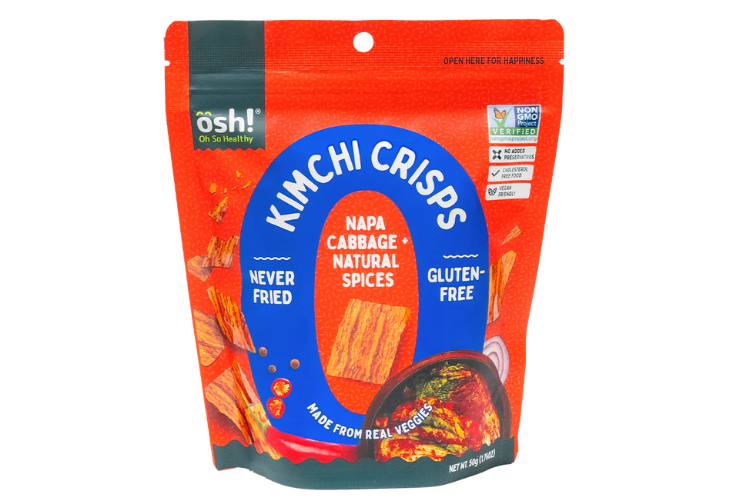 Oh! So Healthy Kimchi Crisps 50g