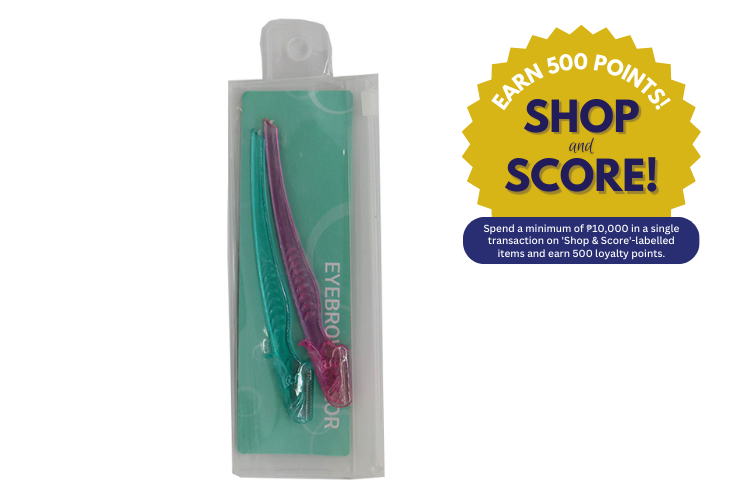 MerryMart Stainless Steel Eyebrow Razor (Shop & Score 500!)