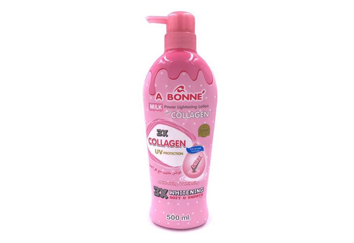 Abonne Milk Power Lightening Lotion with Collagen Pump 500ml