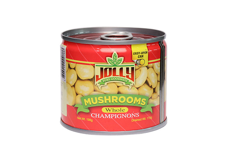Jolly Whole Mushrooms 198g