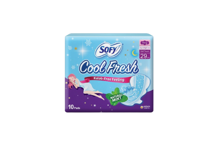 SOFY Cool Fresh Stnd 29cm Wing10's