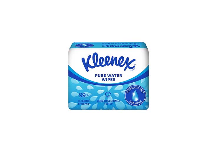 Kleenex Pure Water Wipes 20s