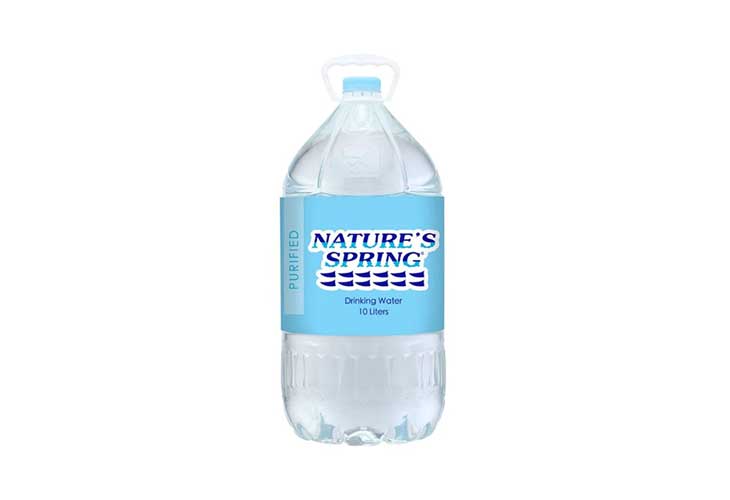 Nature's Spring Purified Water 10L