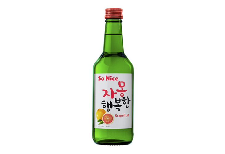 So Nice Soju Grapefruit 360ml