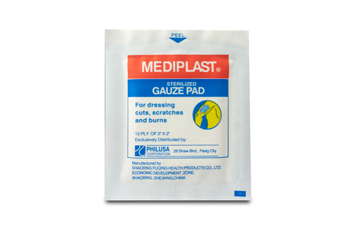 Mediplast Gauze Pad 2x2 100s